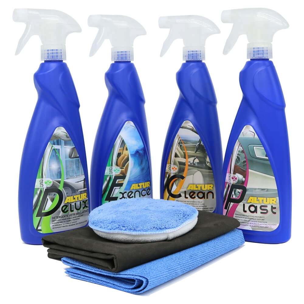 Kit Clean Inside Advance pulizia interni auto - Altur Shop